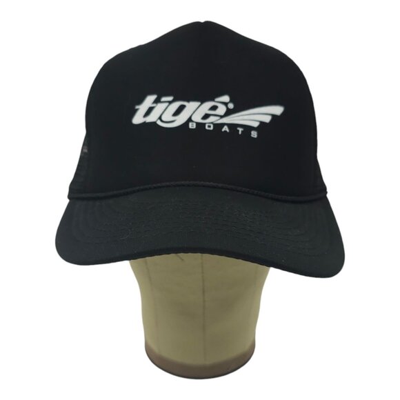 Tige Boats Foam Front Rope Braid Mesh Snapback Cap Boating Trucker Hat Cobra - Picture 9 of 13